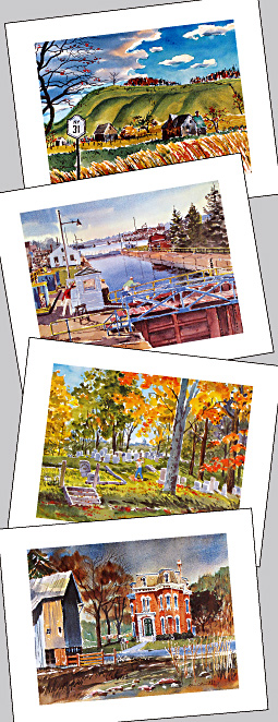 Columbia Banking prints by John C. Menihan